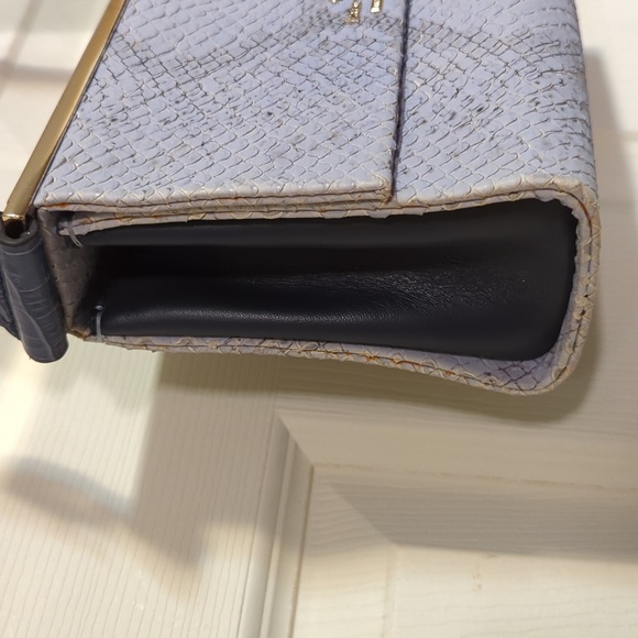 NWOT Kate Spade leather snakeskin-like handbag - Picture 3 of 13